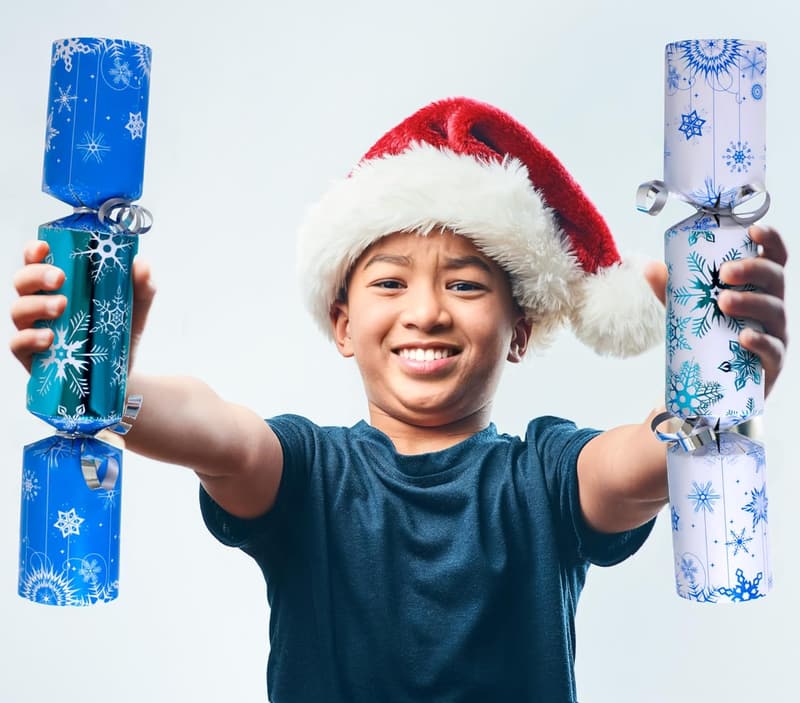 Blue Snowflake Party Favors - 9-Inch, 6-Pack Holiday Supplies