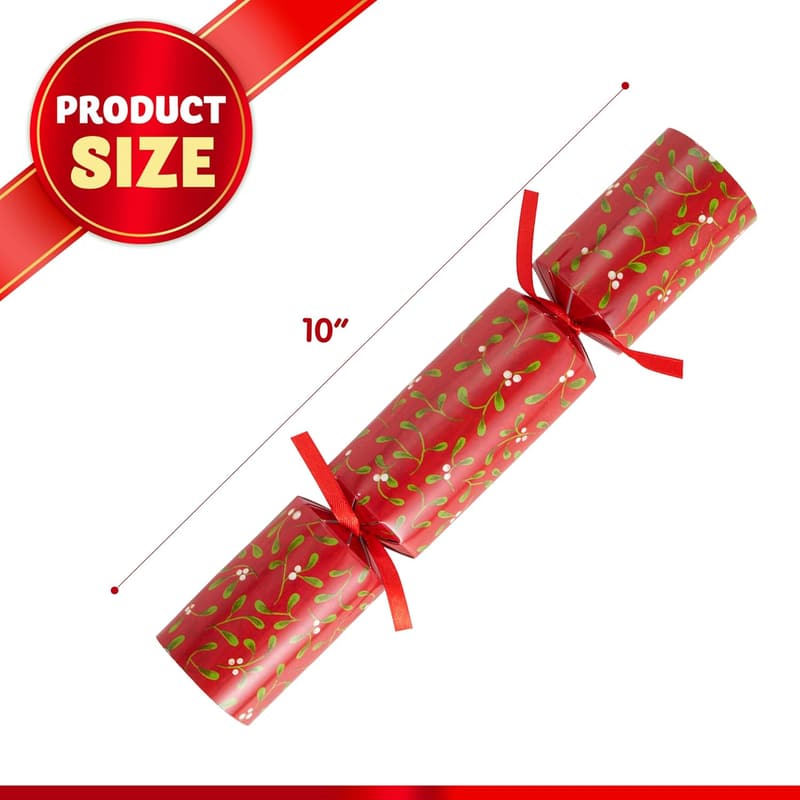 Christmas Party Favor Set – 10 Classic No Snap Table Gifts