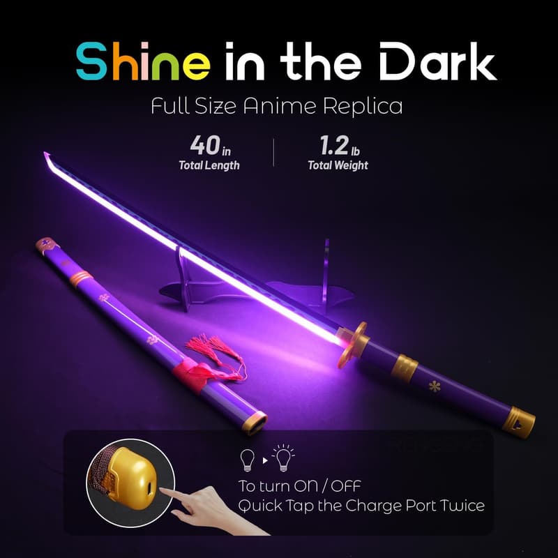Light-Up Zoro Sword - 40