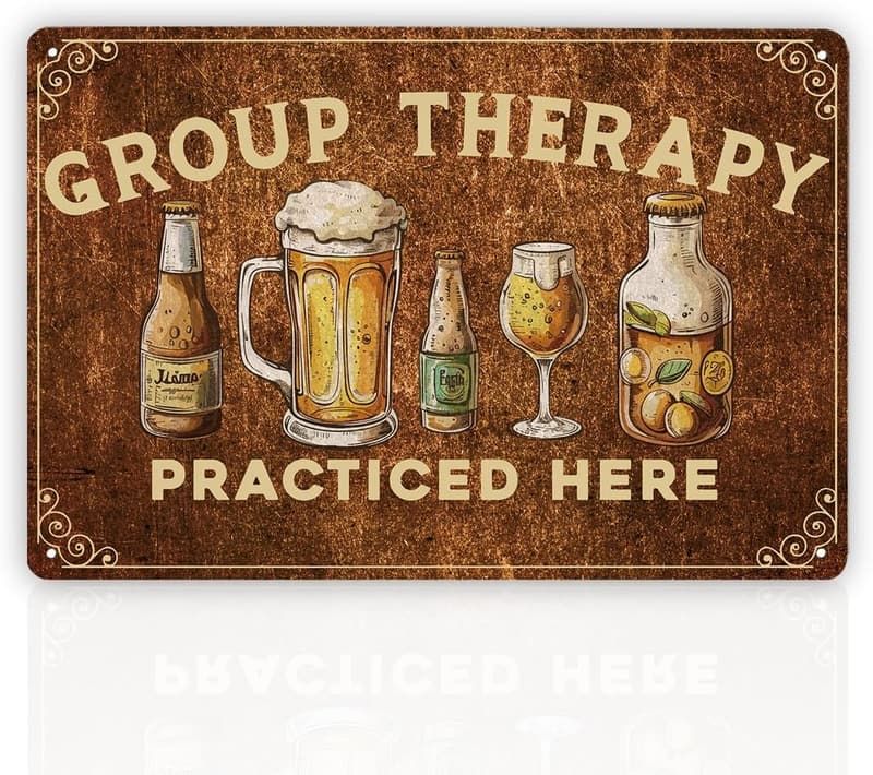 Retro Metal Tin Sign - 