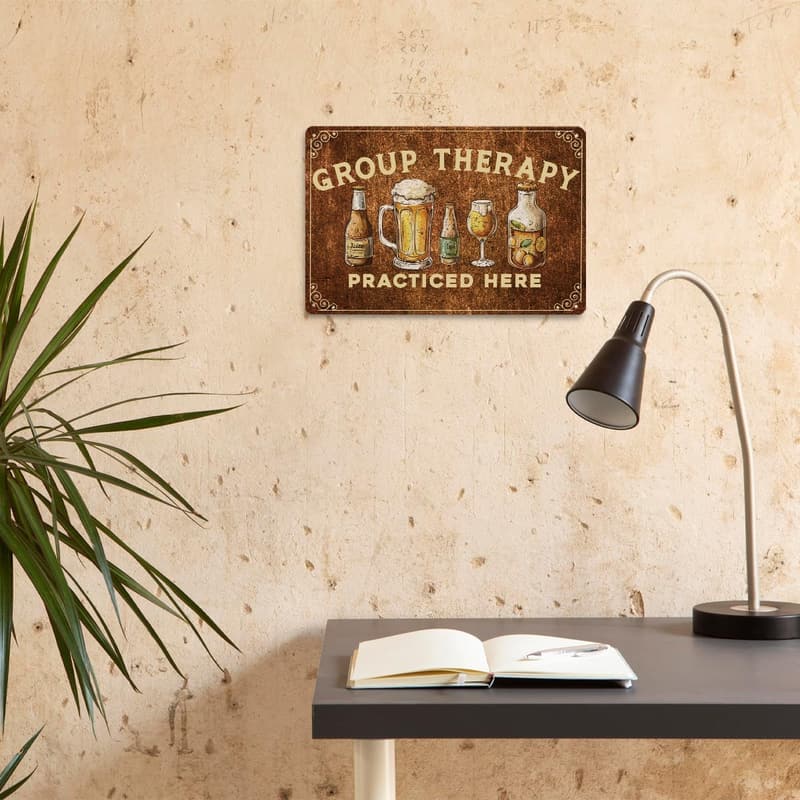 Retro Metal Tin Sign - 
