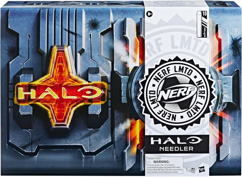 Nerf LMTD Halo Needler Blaster with Light-Up Needles & 10 Darts