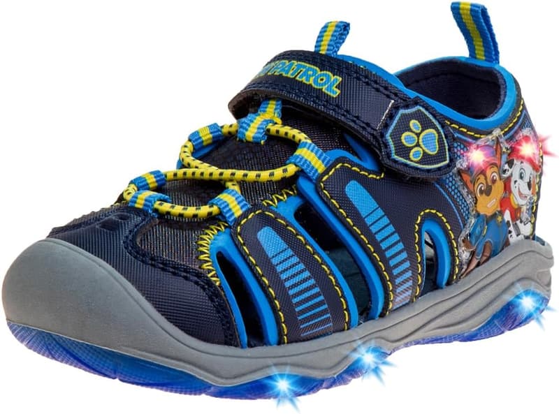 Paw Patrol LED Light-Up Sandals for Toddler Water Play