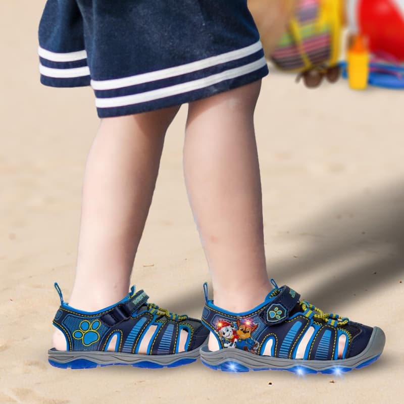 Paw Patrol LED Light-Up Sandals for Toddler Water Play