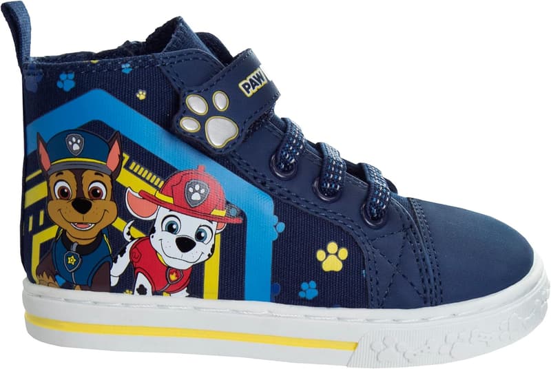 Paw Patrol High-Top Sneakers for Boys - Chase & Marshall