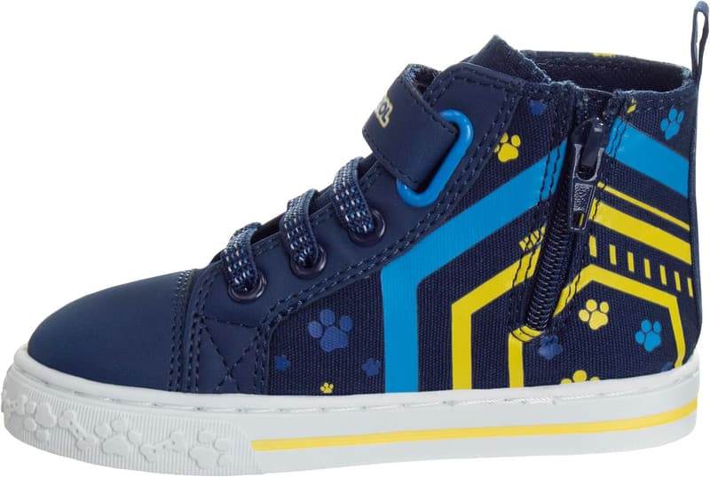 Paw Patrol High-Top Sneakers for Boys - Chase & Marshall