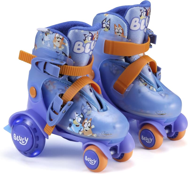 Light Up Trainer Skates with ABEC 5 Bearings & Foam Lining