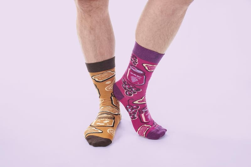 Peanut Butter & Jelly Socks - Unisex, LOL Collection