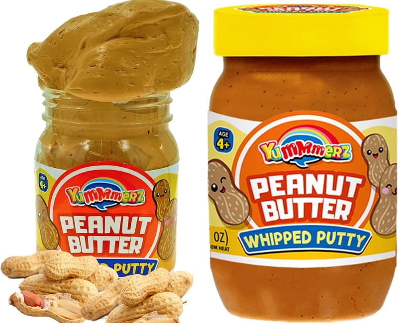 Peanut Butter Scented Sensory Putty for Kids - Stress Relief Toy