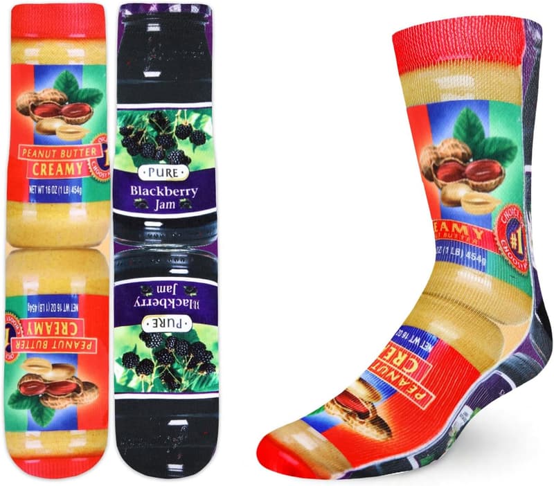 Funky 3D Printed Socks for Men and Boys