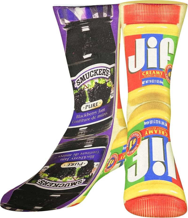 Funny Food Socks for Men & Women - 3D Printed Novelty Gift