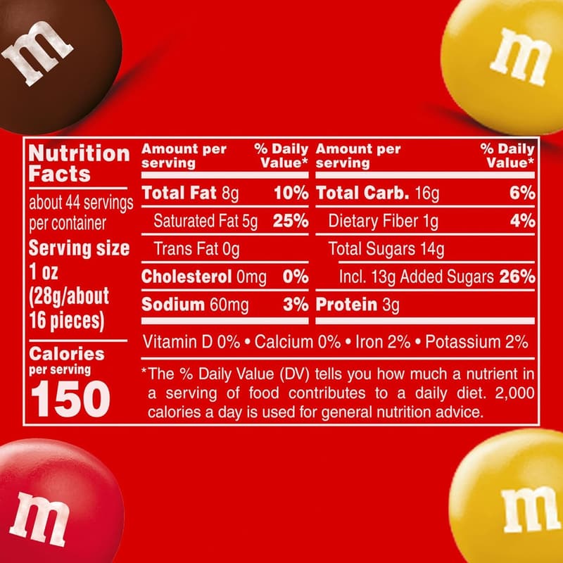 M&M'S Peanut Butter & Jelly Milk Chocolate Candy Jar, 44.3 oz