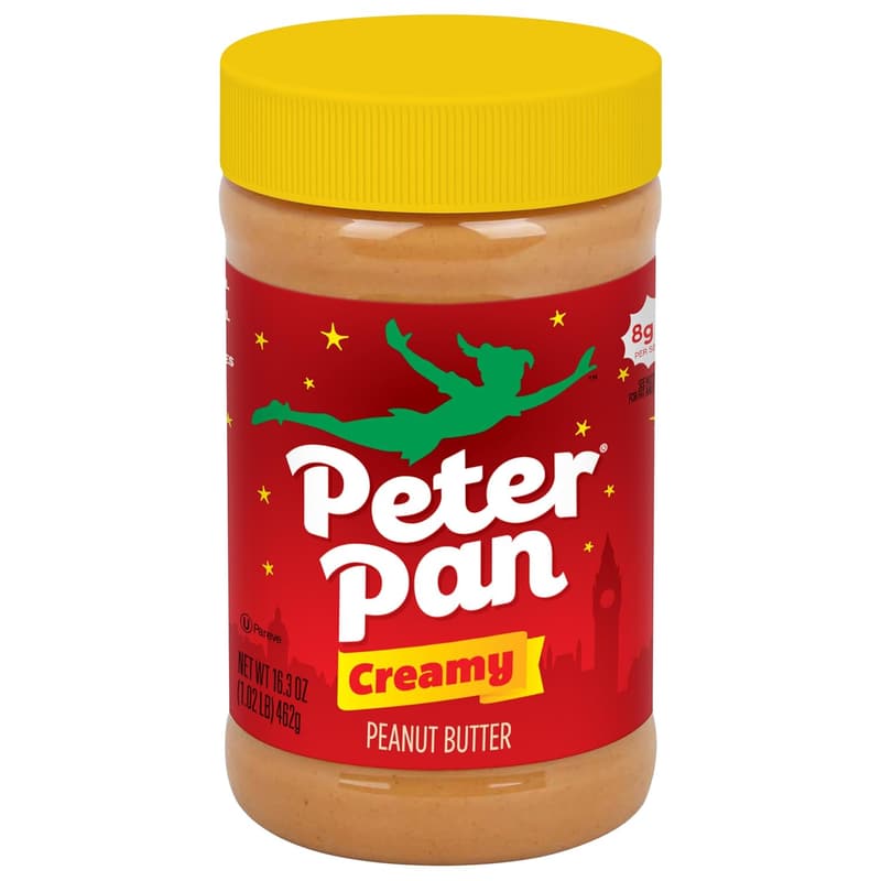Creamy Gluten-Free Peanut Butter - 16.3 oz Jar (Pack of 12)
