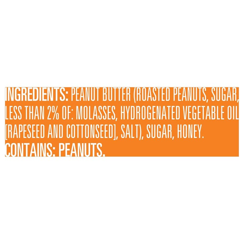 Honey Roast Peanut Butter Spread - 16.3 oz Jar (Pack of 12)