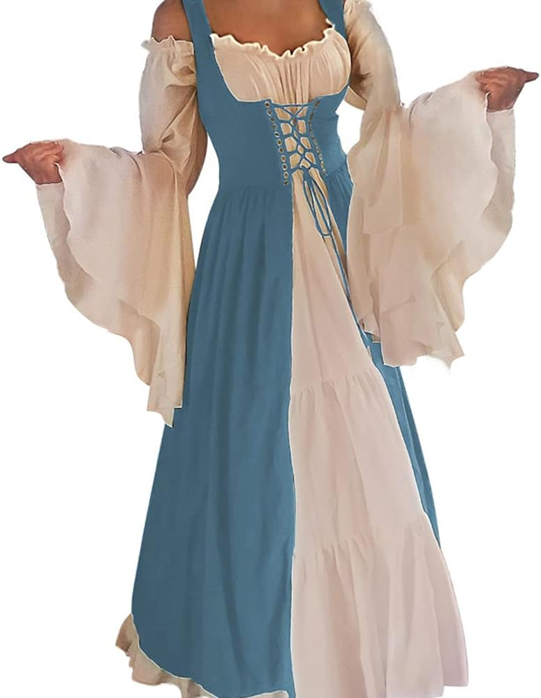 Medieval Renaissance Cosplay Over Dress for Women