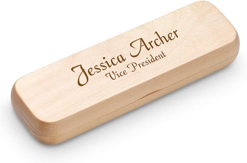 Personalized Maple Wood Pen & Pencil Set with Engraving