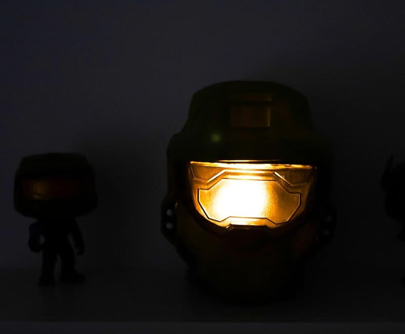 Master Chief Helmet LED Mood Light | 6-Inch Table Lamp