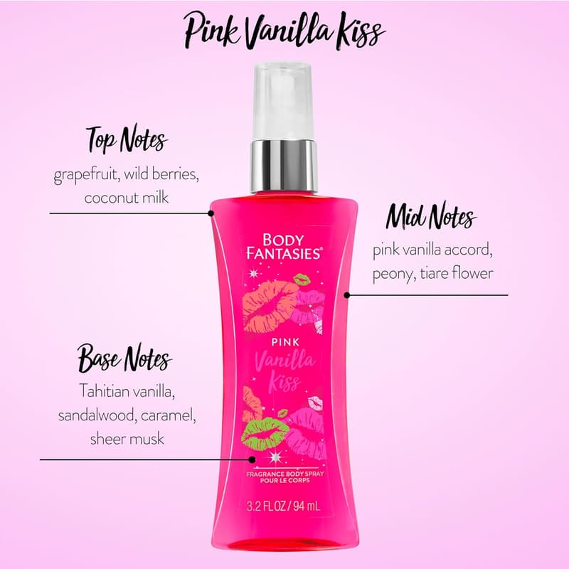 Holiday Body Spray Gift Set for Women - 3 Lovely Scents