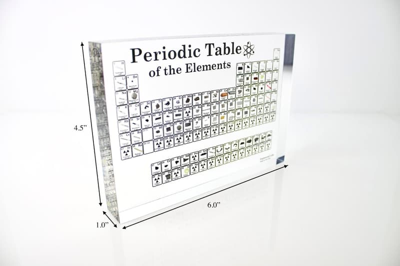 Collectors Edition Heritage Periodic Table