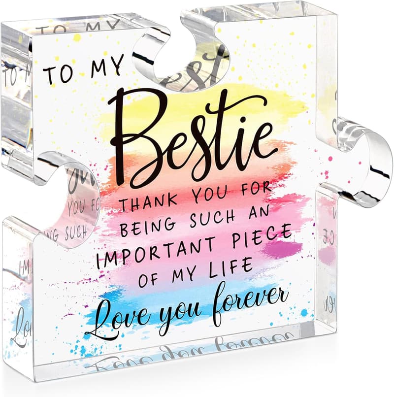 Friendship Acrylic Puzzle Gift for Best Friends