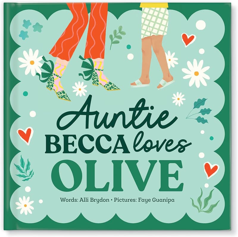 Personalized Hardcover Storybook for Aunt and Child