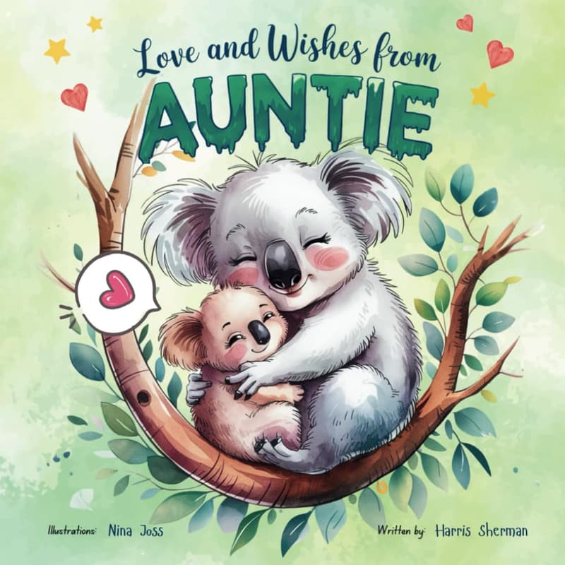 Personalized Keepsake Baby Book from Auntie for Little Ones
