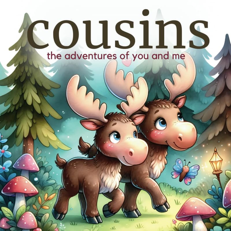 Cousins Book: Keepsake Picture Book for New Baby