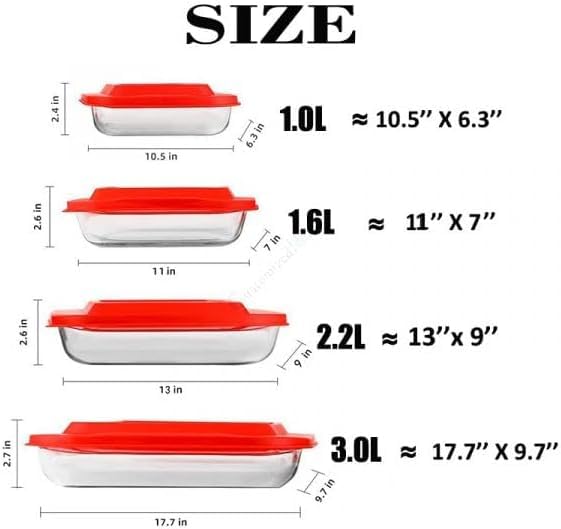 Custom Engraved Baking Dish with Lid - Perfect Wedding Gift for Couples