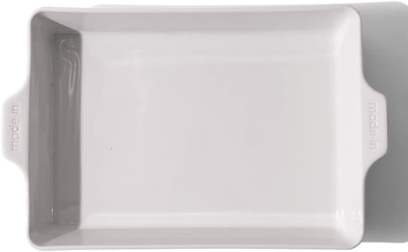 Handcrafted Porcelain Baking Dish - White - Professional Bakeware