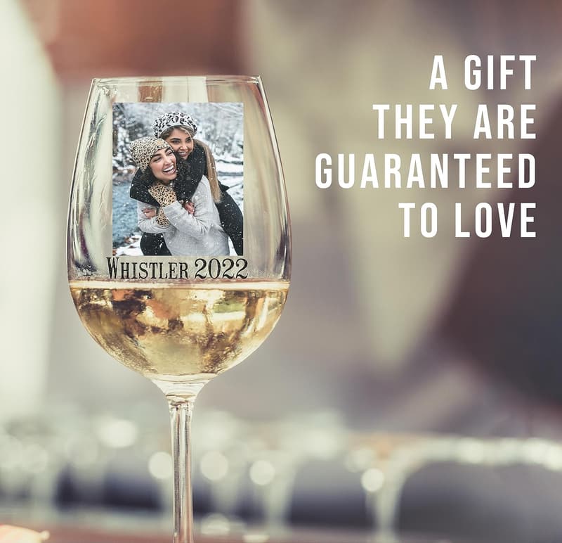 Personalized Mother's Day 17oz Stemmed Wine Glass