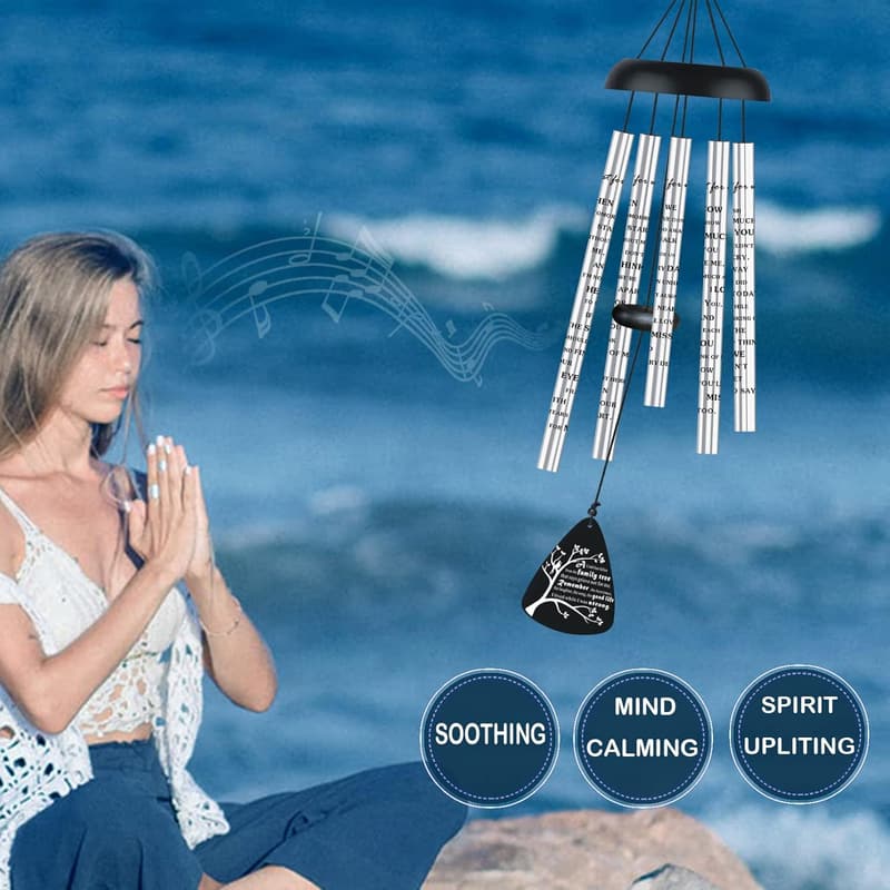 Memorial Wind Chimes for Loss of Loved One