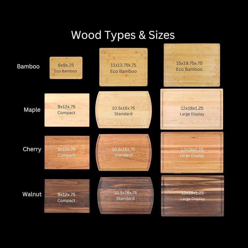 Personalized Bamboo Cutting Board – Custom Engraved for Weddings