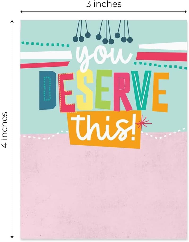 Empowering Quote Sticky Note Pads - Set of 6, 50 Sheets Each