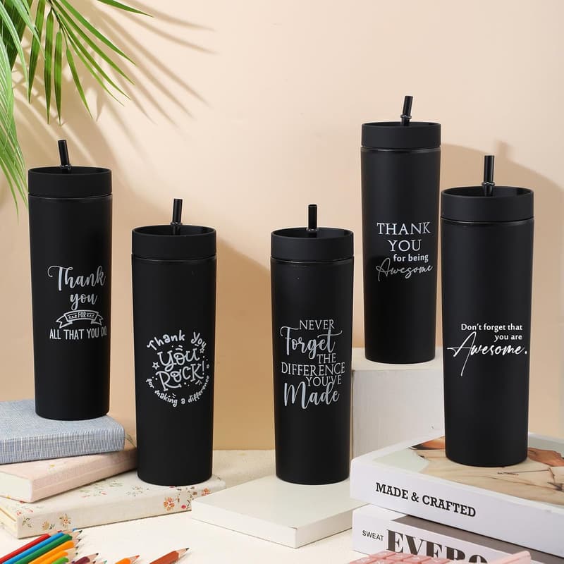 Employee Appreciation Thank You Tumblers - 16oz Set of 10