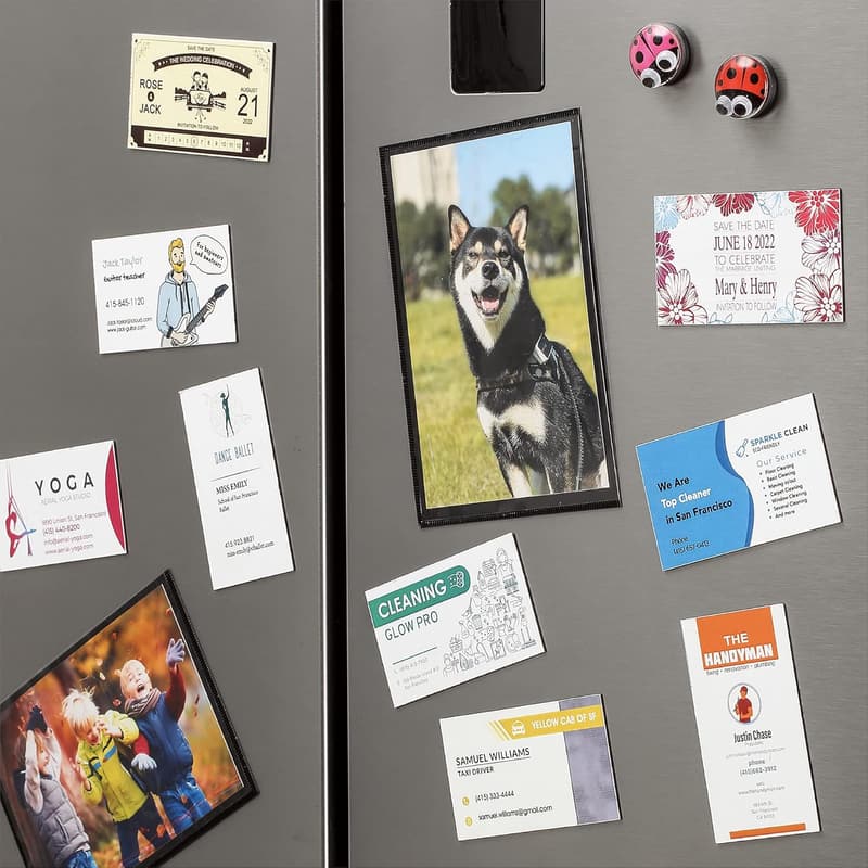 Customizable Business Card Magnets - Pack of 100