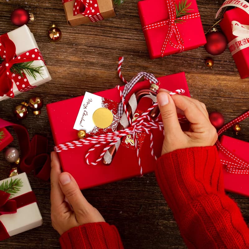 Personalized Scratch Gift Cards for Holidays & Events - 100 Pieces