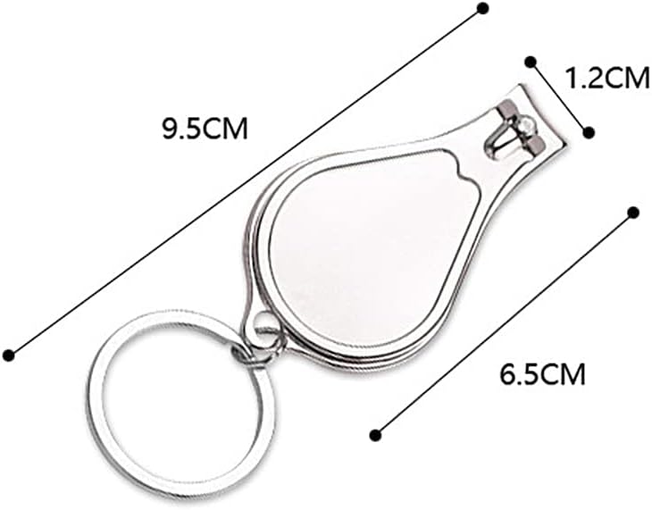 Personalized Nail Clipper Bottle Opener Keychain - Wedding Favors