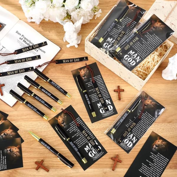 Bulk Father's Day Gift Sets: Religious Pens, Bookmarks & Cards