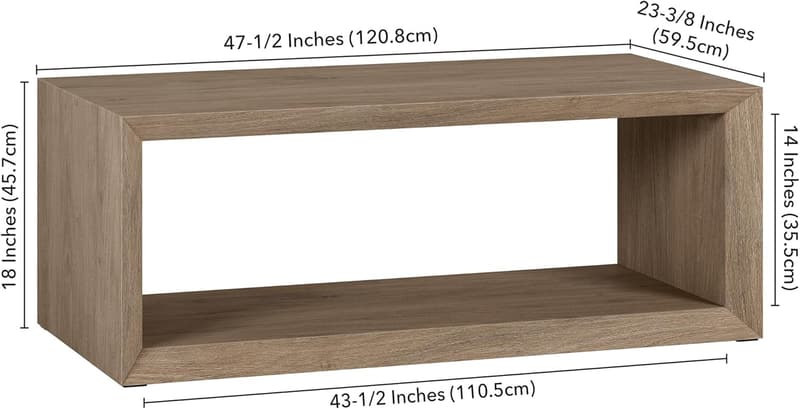 Osmond Grey Coffee Table - 48