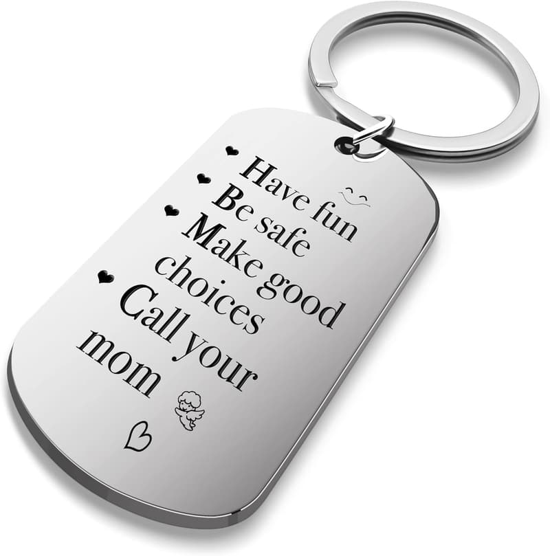18th Birthday Keychain Gift for College Students