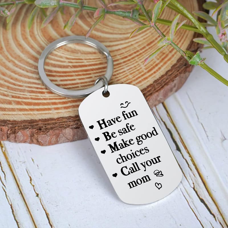 18th Birthday Keychain Gift for College Students