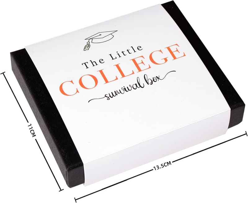 Personalized College Care Package Gift Card Holder (Blue)