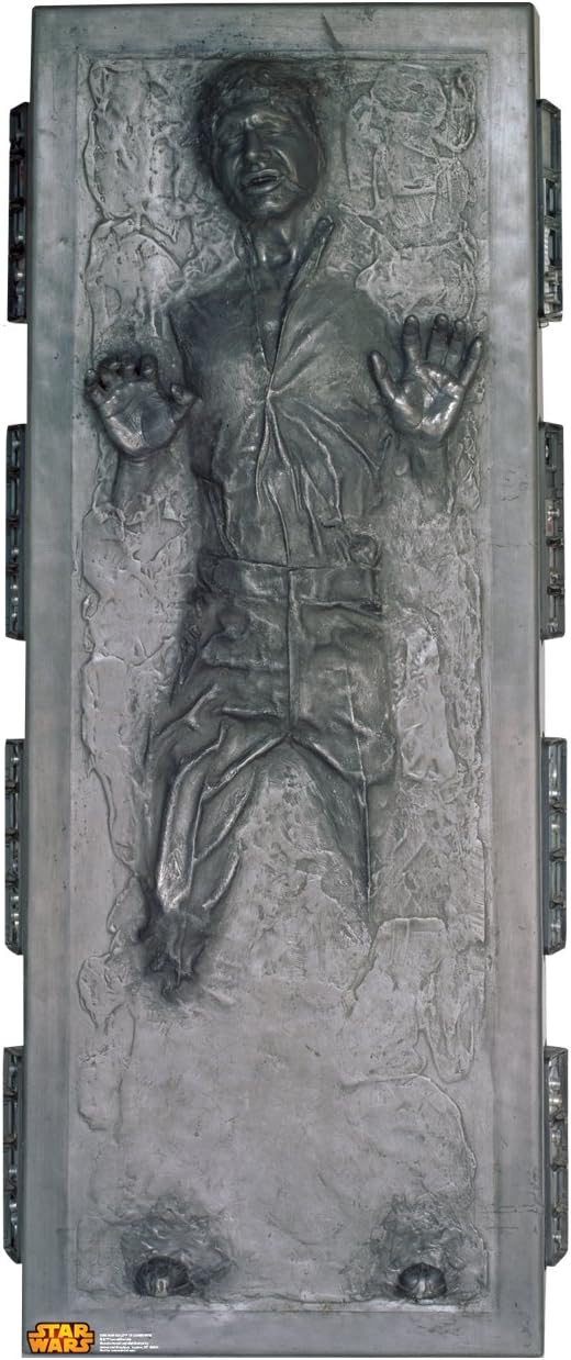 Life-Size Han Solo in Carbonite Cardboard Cutout - Star Wars