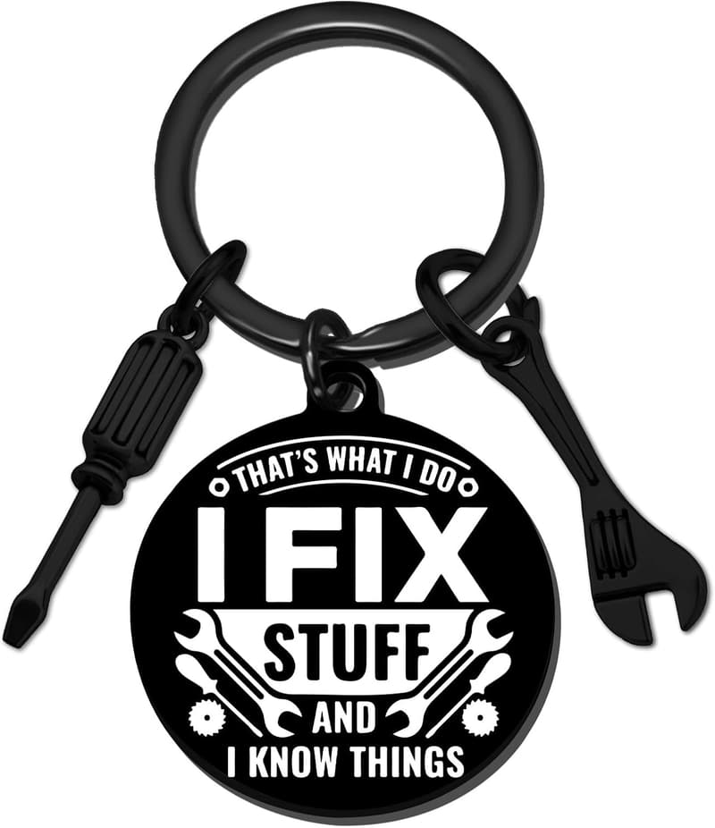 Handyman Keychain for Dad | Thoughtful Father's Day Gift
