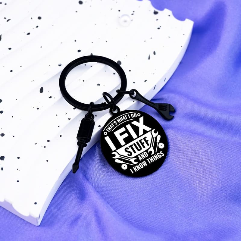 Handyman Keychain for Dad | Thoughtful Father's Day Gift