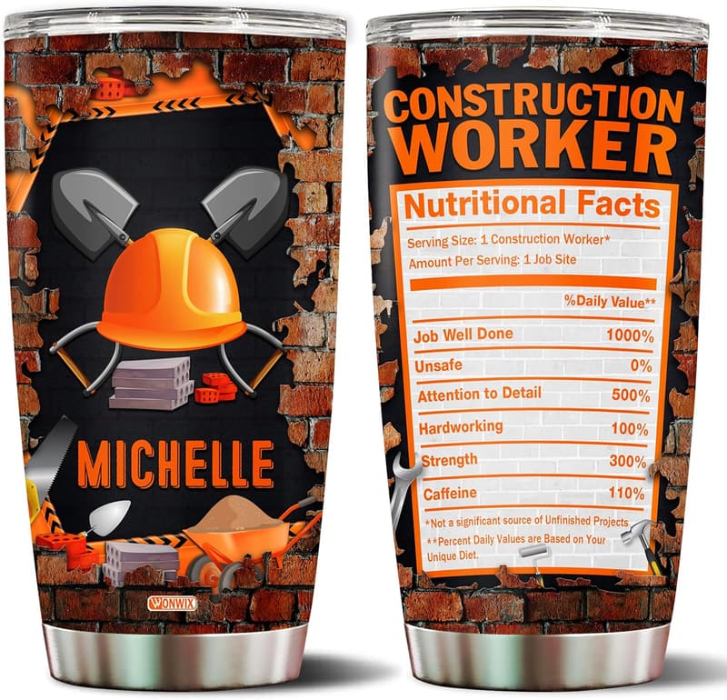 Personalized 20oz Insulated Stainless Steel Travel Mug for Men & Women