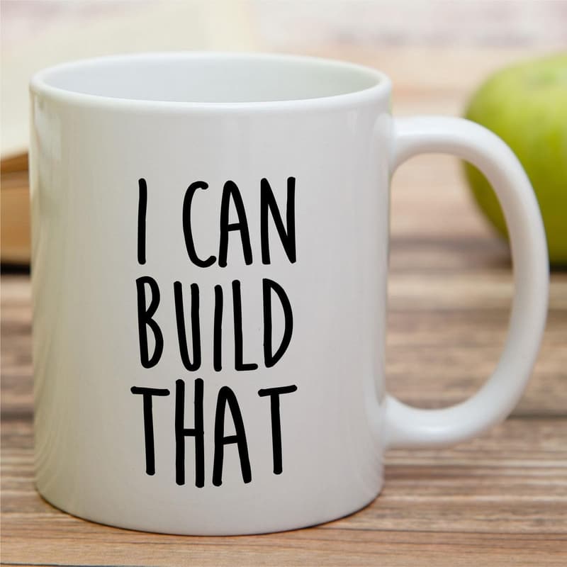 Funny Construction Worker Mug - Sarcastic 11 oz Ceramic Gift for Him
