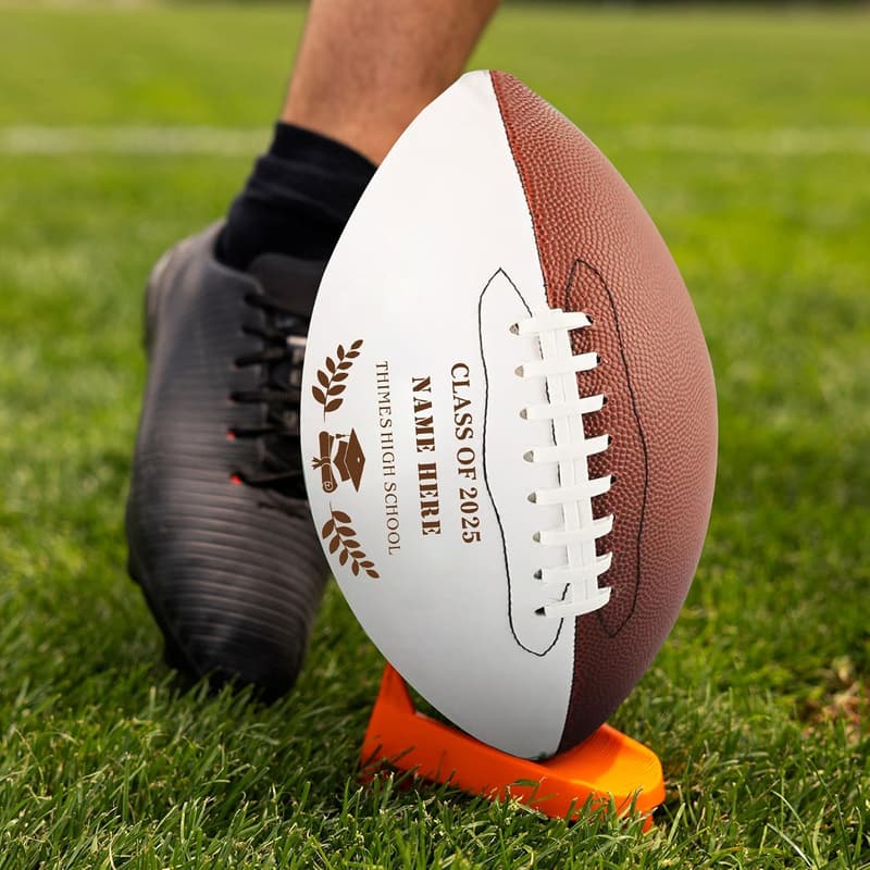 Class of 2025 Personalized Football Gift for Him
