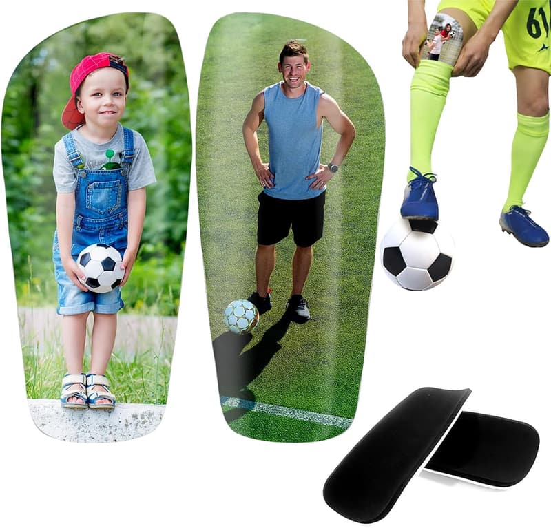 Personalized Soccer Shin Guards for Players - Custom Protective Gear