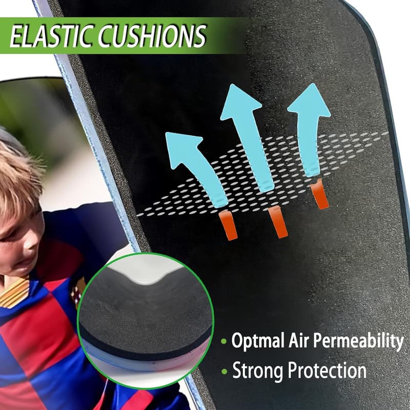 Personalized Soccer Shin Guards for Players - Custom Protective Gear
